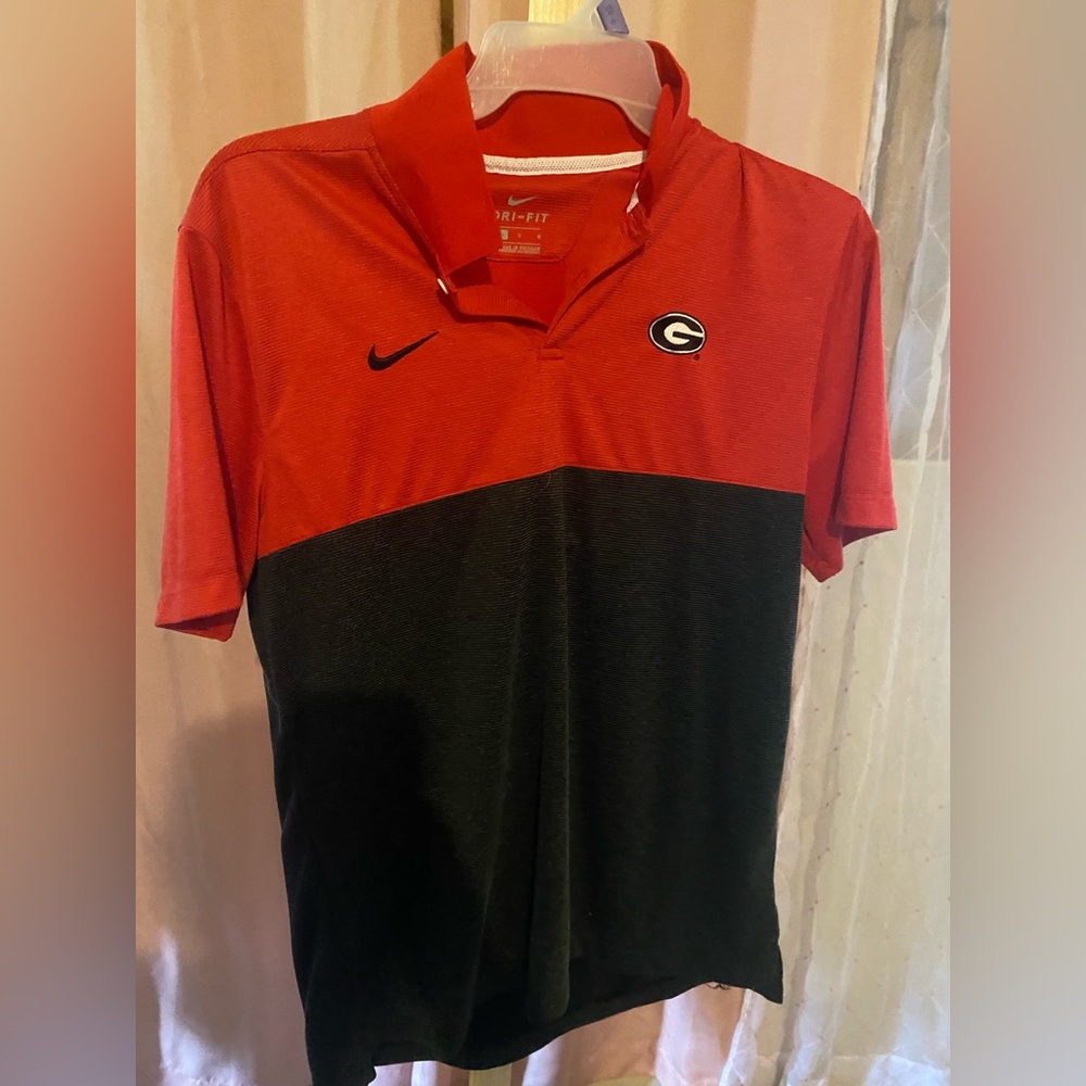 Georgia Bulldawgs collared shirt
